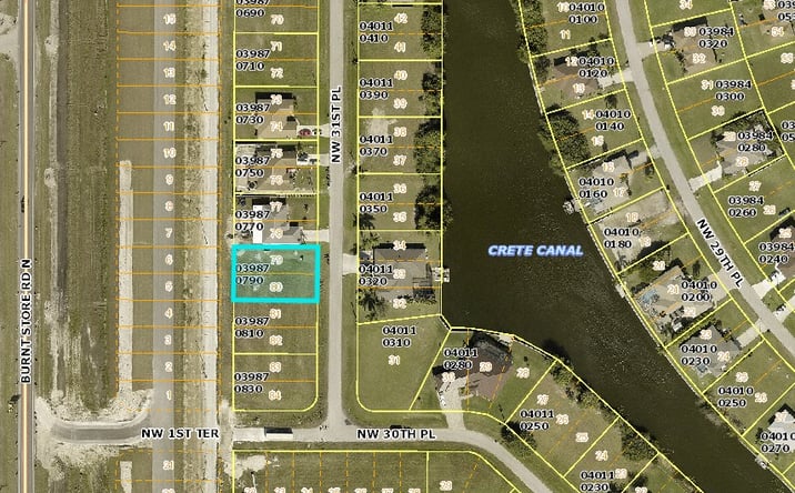 Pictures of Land property located at 124 NW 31st Pl, Cape Coral, FL 33993 for sales - image #1