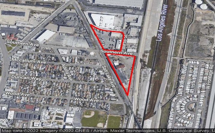 Pictures of Industrial, Land property located at 5310-5335 Southern Ave, South Gate, CA 90280 for sales - image #1