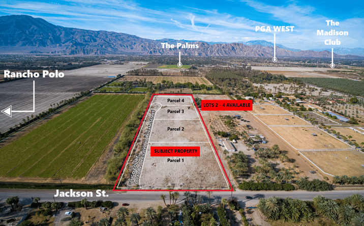 Pictures of Land property located at Jackson St., Vista Santa Rosa, CA 92274 for sales - image #1