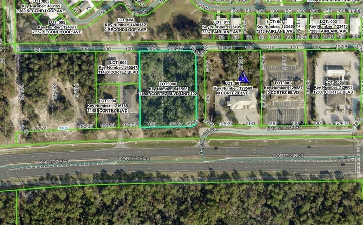 Pictures of Land property located at 11507 Cortez Blvd, Brooksville, FL 34613 for sales - image #1