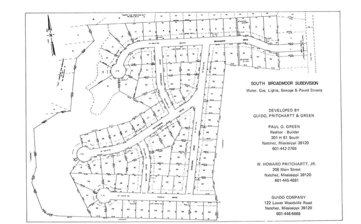 Pictures of Land property located at 00014 South Broadmoor, Church Hill, MS 39120 for sales - image #1