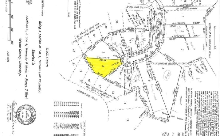 Pictures of Land property located at 0008 Thistledown Drive, Natchez, MS 39120 for sales - image #1