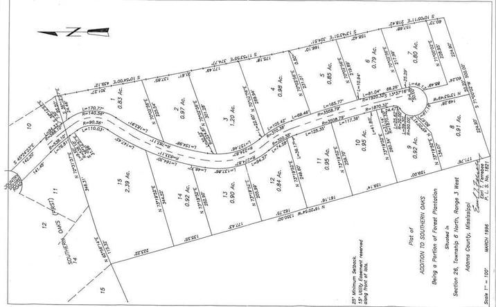 Pictures of Land property located at 0009 Country Squire, Natchez, MS 39120 for sales - image #1
