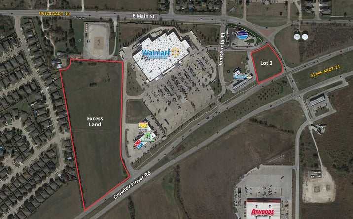 Pictures of Land property located at 1221 FM1187 Lot 3, Crowley, TX 76036 for sales - image #1