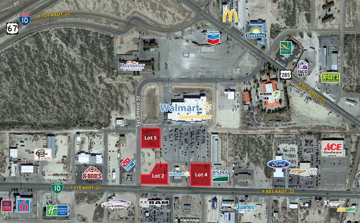Pictures of Land property located at 2610 W Dickinson Blvd, Fort Stockton, TX 79735 for sales - image #1