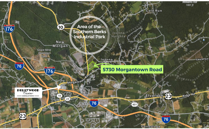 Pictures of Land property located at 5730 Morgantown Road, Morgantown, PA 19543 for sales - image #1