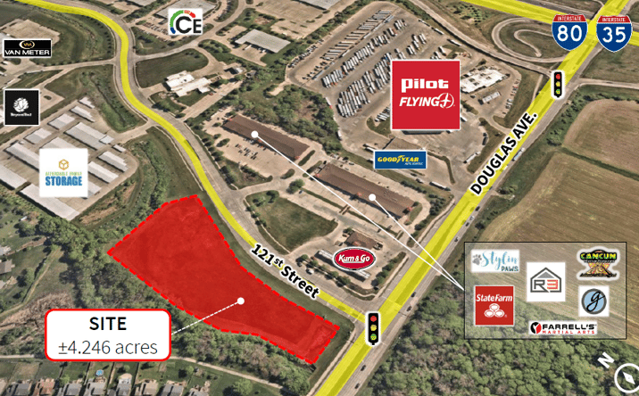 Pictures of Land property located at 3830 121st St, Urbandale, IA 50322 for sales - image #1