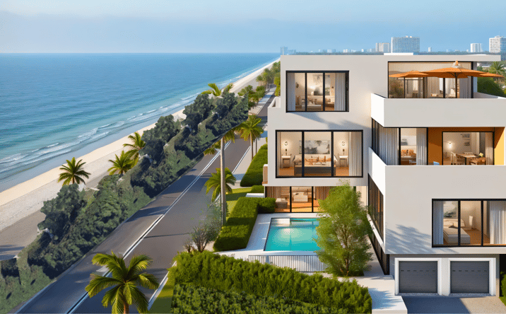 Pictures of Land property located at 2425 N Ocean Blvd, Boca Raton, FL 33431 for sales - image #1