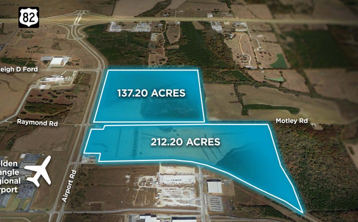 Pictures of Land property located at 0 Airport Rd & Motley Rd, Columbus, MS 39701 for sales - image #1