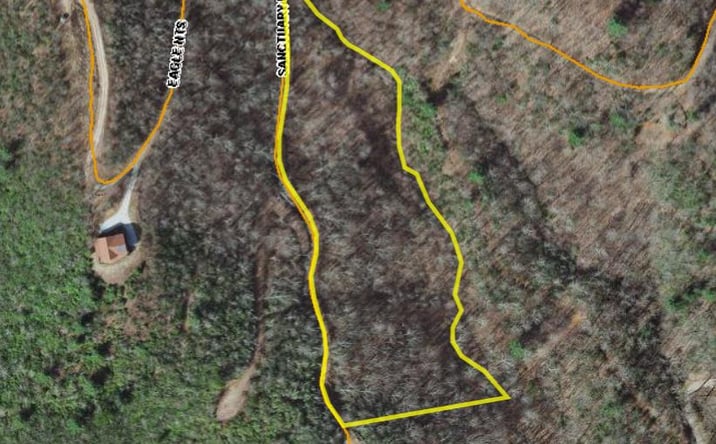 Pictures of Land property located at Sanctuary Lane 3.91 acre, Franklin, NC 28734 for sales - image #1