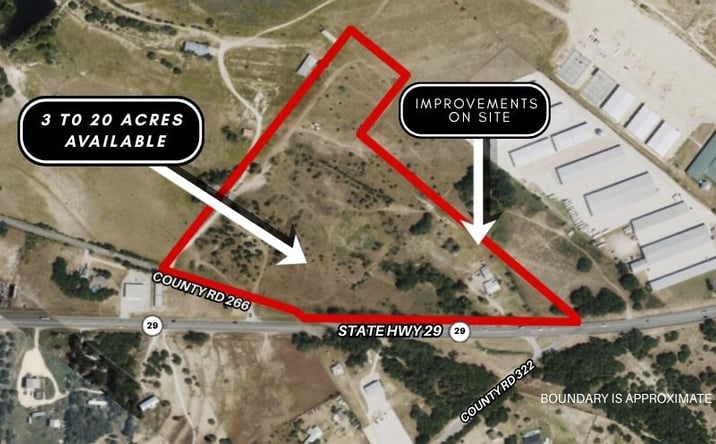 Pictures of Office, Mixed Use, Land property located at 19950 TX-29, Liberty Hill, TX 78642 for sales - image #1