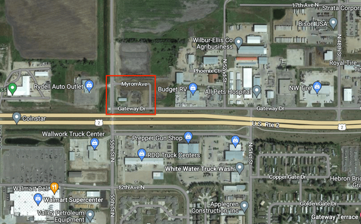 Pictures of Land property located at 5450 Gateway Dr, Grand Forks, ND 58203 for sales - image #1