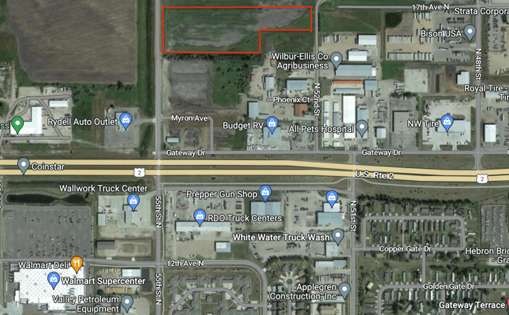 Pictures of Land property located at Rural Falconer Twnshp, Grand Forks, ND 58203 for sales - image #1