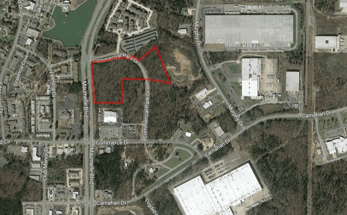 Pictures of Land property located at NEC Commerce Dr, Maumelle, AR 72113 for sales - image #1