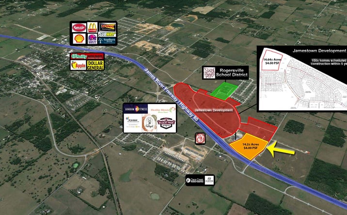 Pictures of Land property located at 1201 W. US Highway 60, Rogersville, MO 65742 for sales - image #1