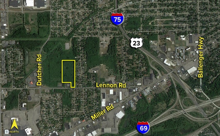 Pictures of Land property located at Lennon Rd, Flint, MI 48507 for sales - image #1