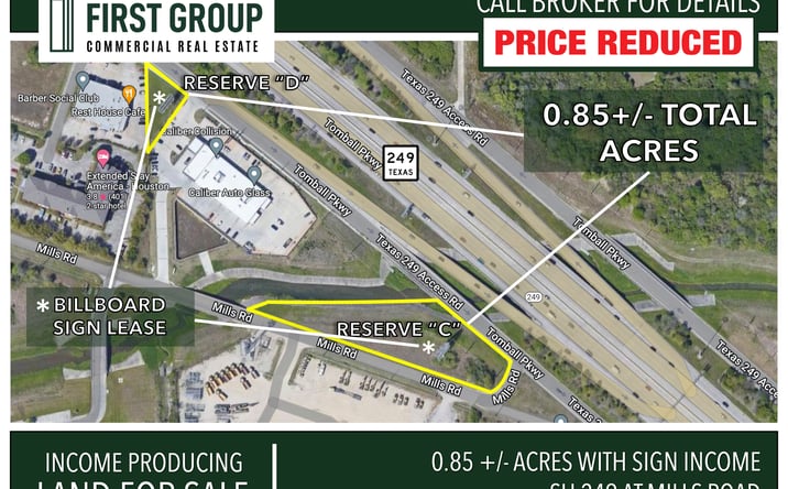 Pictures of Land property located at TX-249, Houston, TX 77064 for sales - image #1