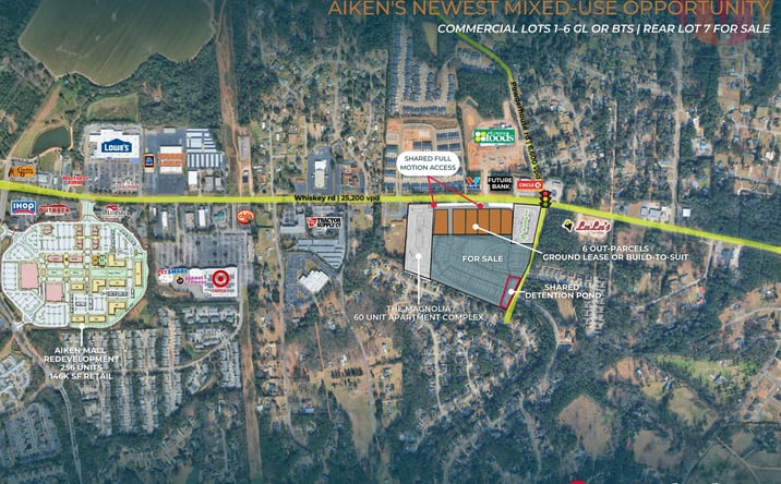 Pictures of Land property located at 00 Whiskey Rd, Aiken, SC 29803 for sales - image #1