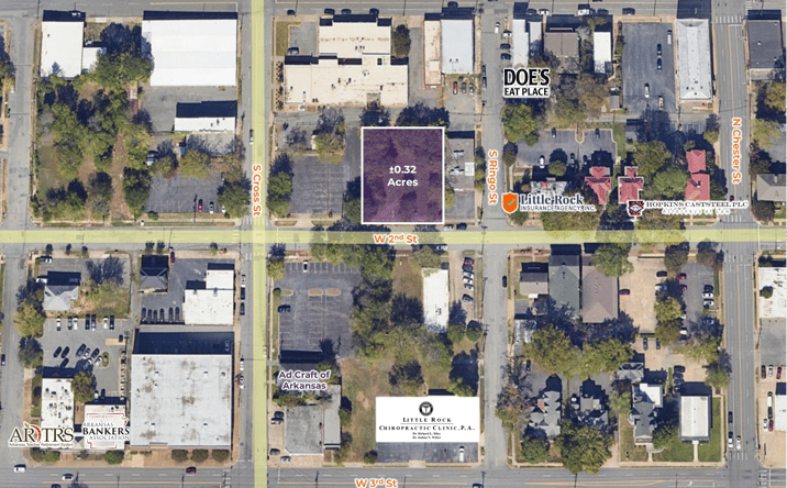 Pictures of Land property located at W 2nd St, Little Rock, AR 72201 for sales - image #1