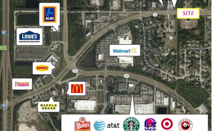 Pictures of Land property located at 2805 Cheney Hwy, Titusville, FL 32780 for sales - image #1