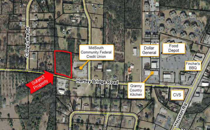 Pictures of Land property located at 3285 Hartley Bridge Rd, Macon, GA 31216 for sales - image #1