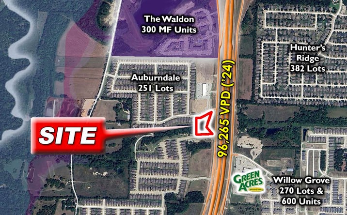 Pictures of Land property located at Melissa - NWC - U.S. 75 & Melissa Rd., Melissa, TX 75454 for sales - image #1