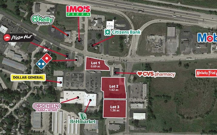 Pictures of Land property located at West Osage Street and Country Club Estates Drive, Pacific, MO 63069 for sales - image #1