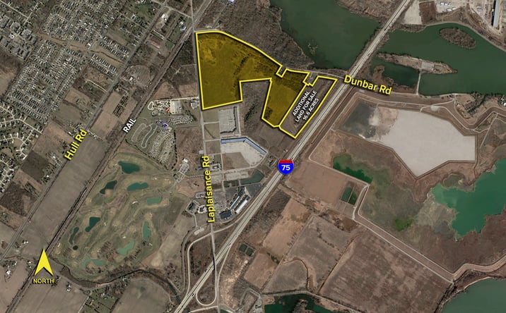 Pictures of Land property located at 7027 E Dunbar Rd, Monroe, MI 48161 for sales - image #1