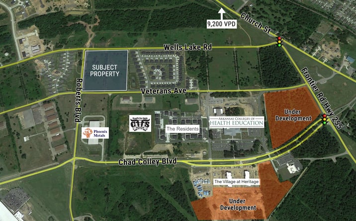 Pictures of Land property located at Roberts Blvd At Veterans Ave, Fort Smith, AR 72916 for sales - image #1