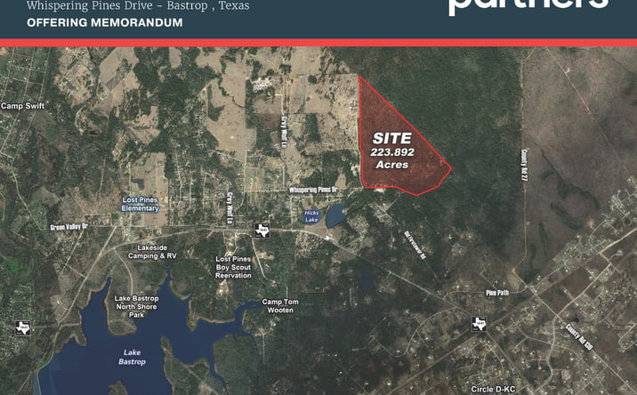 Pictures of Land property located at Whispering Pines Dr, Bastrop, TX 78602 for sales - image #1