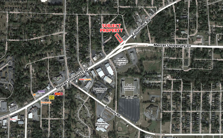 Pictures of Land property located at 3119 Columbus Rd, Macon, GA 31204 for sales - image #1