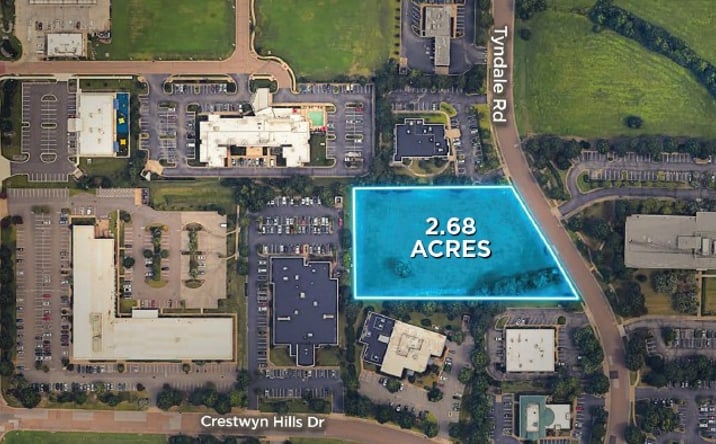Pictures of Land property located at Tyndale Dr, Memphis, TN 38125 for sales - image #1