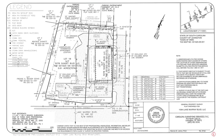Pictures of Land property located at 1084 Lake Murray Blvd, Irmo, SC 29063 for sales - image #1