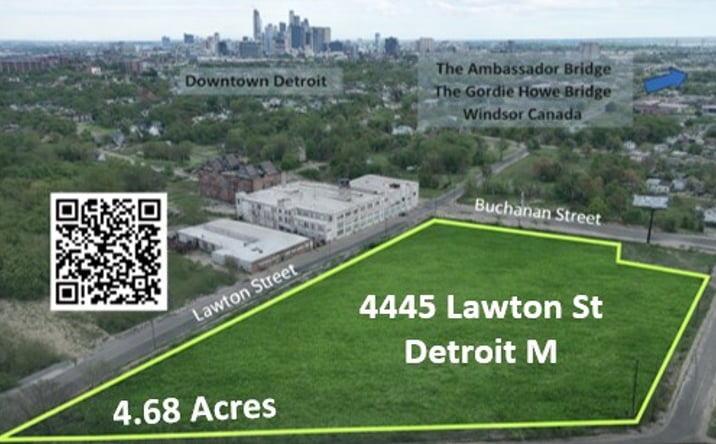 Pictures of Land property located at 4445 LAWTON ST, Detroit, MI 48208 for sales - image #1