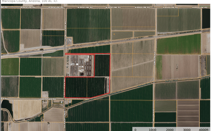 Pictures of Land property located at S Palo Verde Rd, Buckeye, AZ 85326 for sales - image #1