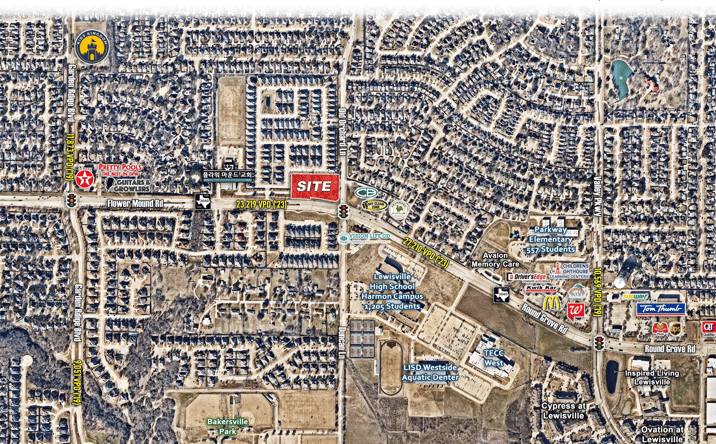 Pictures of Land property located at 150 Flower Mound Rd, Lewisville, TX 75028 for sales - image #1