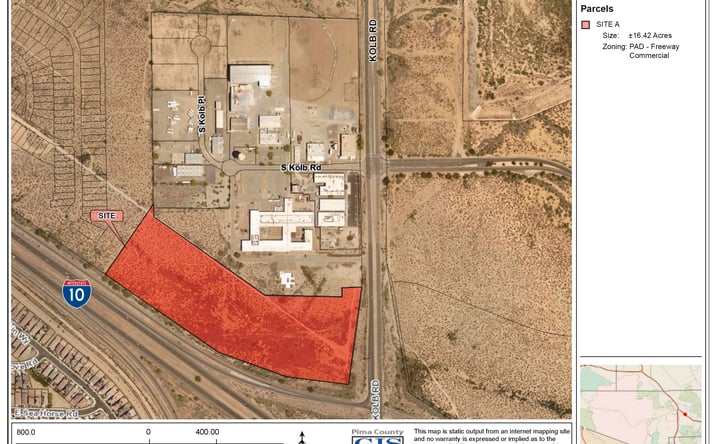 Pictures of Land property located at 8052 S Kolb Rd, Tucson, AZ 85756 for sales - image #1