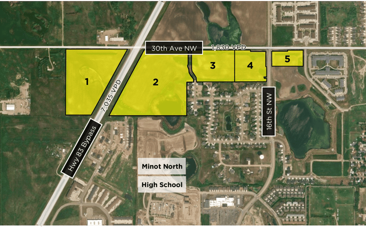 Pictures of Land property located at US-83 BYP, Minot, ND 58701 for sales - image #1