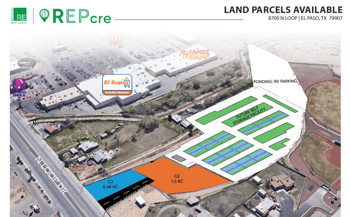 Pictures of Land property located at 8700 N Loop Dr, El Paso, TX 79907 for sales - image #1