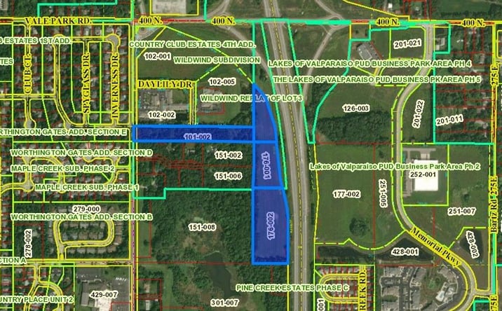 Pictures of Land property located at Silhavy Rd, Valparaiso, IN 46383 for sales - image #1