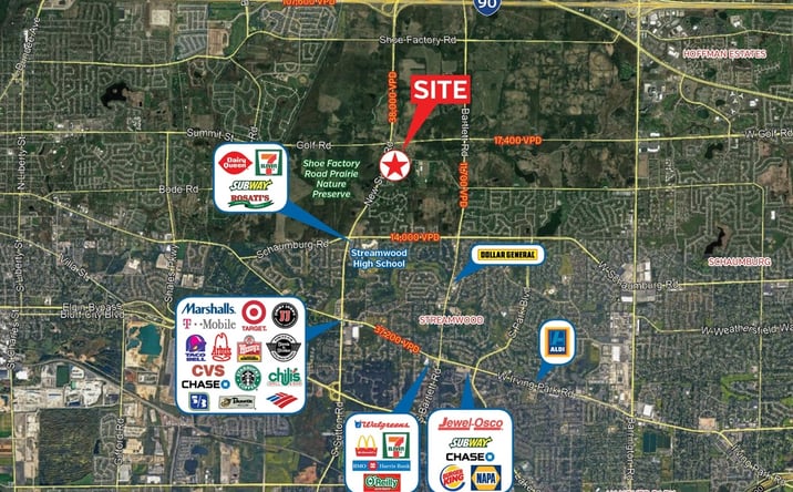 Pictures of Land property located at 253 Sutton Rd, Streamwood, IL 60107 for sales - image #1