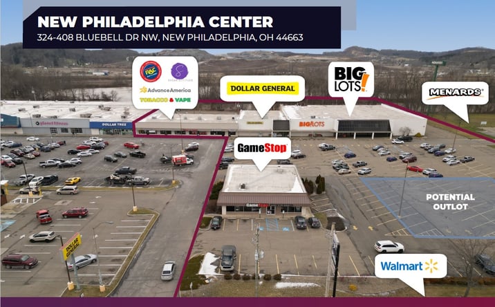 Pictures of Retail property located at 324 Bluebell Dr NW, New Philadelphia, OH 44663 for sales - image #1