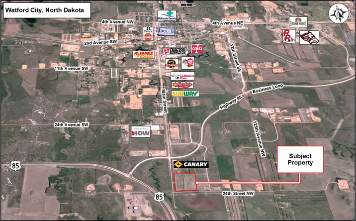 Pictures of Land property located at Main St S, Watford City, ND 58854 for sales - image #1