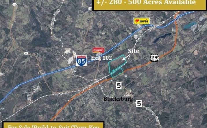 Pictures of Industrial property located at E Cherokee St, Blacksburg, SC 29702 for sales - image #1