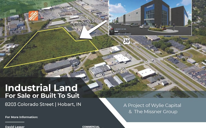 Pictures of Land property located at 8203 South Colorado Street, Merrillville, IN 46410 for sales - image #1