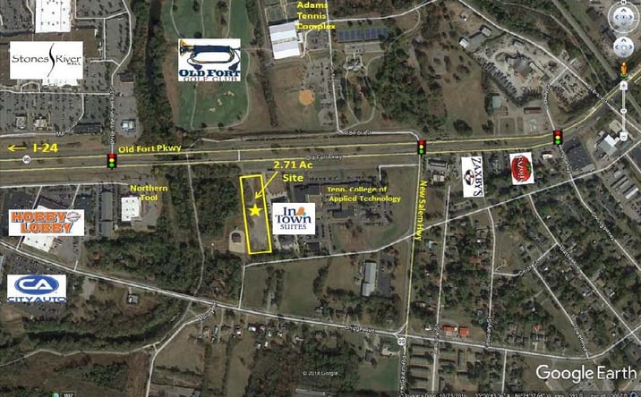 Pictures of Land property located at Old Fort Pkwy, Murfreesboro, TN 37129 for sales - image #1