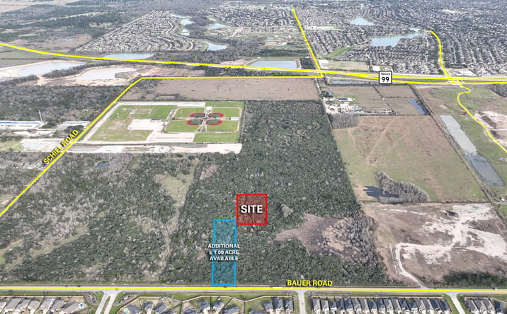 Pictures of Land property located at 0 Bauer Off Road, Cypress, TX 77433 for sales - image #1