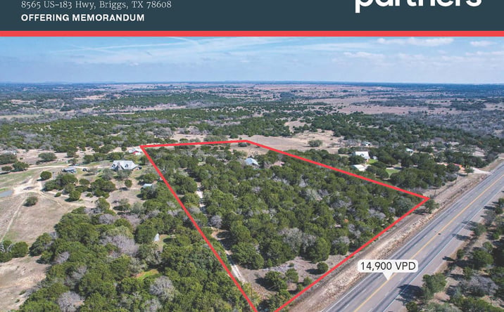 Pictures of Land property located at 8565 N US Hwy 183, Briggs, TX 78608 for sales - image #1