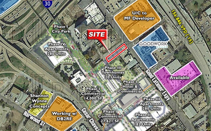 Pictures of Retail property located at 1801 S Good Latimer Expy, Dallas, TX 75215, 1800 LINCOLN ST, Dallas, TX 75215 for sales - image #1