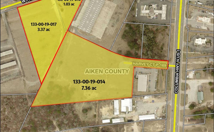 Pictures of Land property located at 133 W Frontage Rd, Aiken, SC 29801 for sales - image #1
